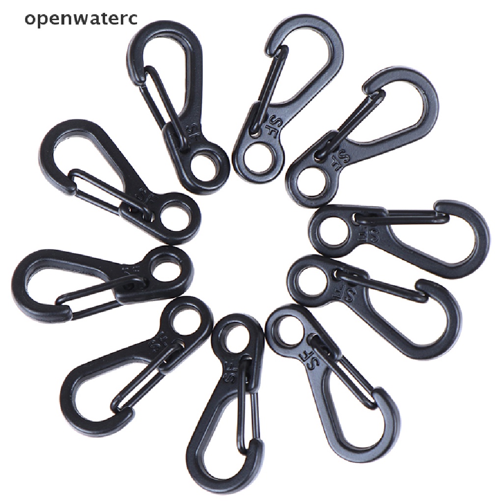 Set 10 Móc Khóa Carabiner Mini Đa Năng Tiện Dụng Dùng Khi Đi Cắm Trại