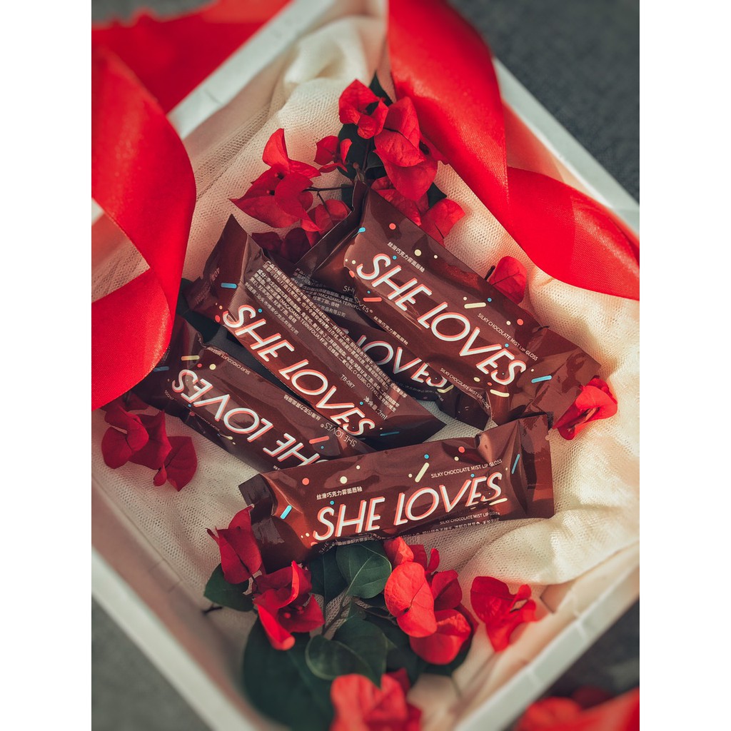 Son kem lì lâu trôi Siêu Mịn Mượt Như Nhung Lên Màu Siêu Chuẩn velvet SHE LOVES  Chocolate không chì chính hãng | BigBuy360 - bigbuy360.vn