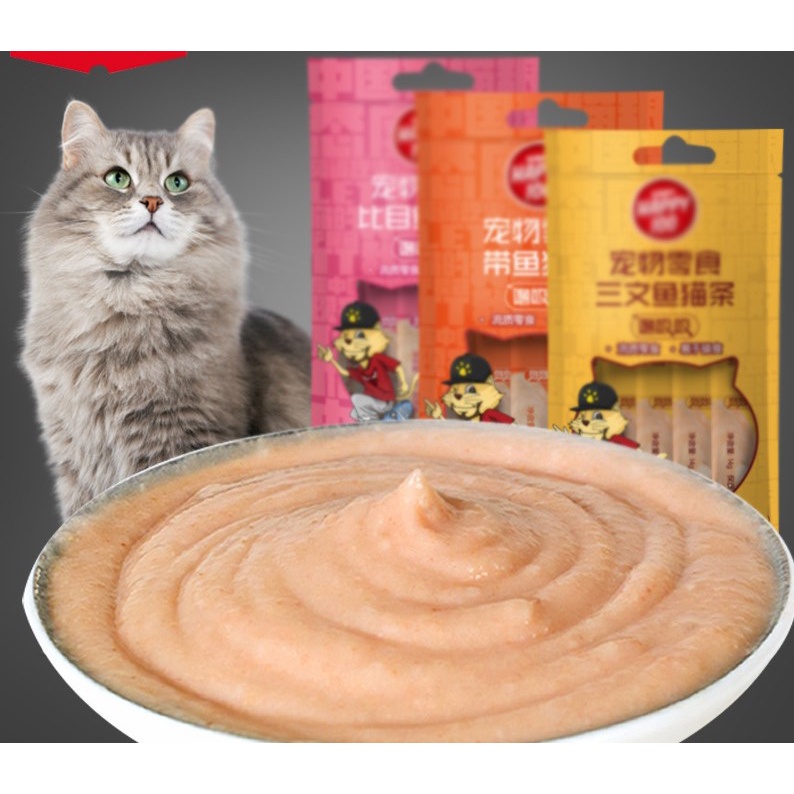 Súp thưởng Pate wanpy happy 100 cho mèo