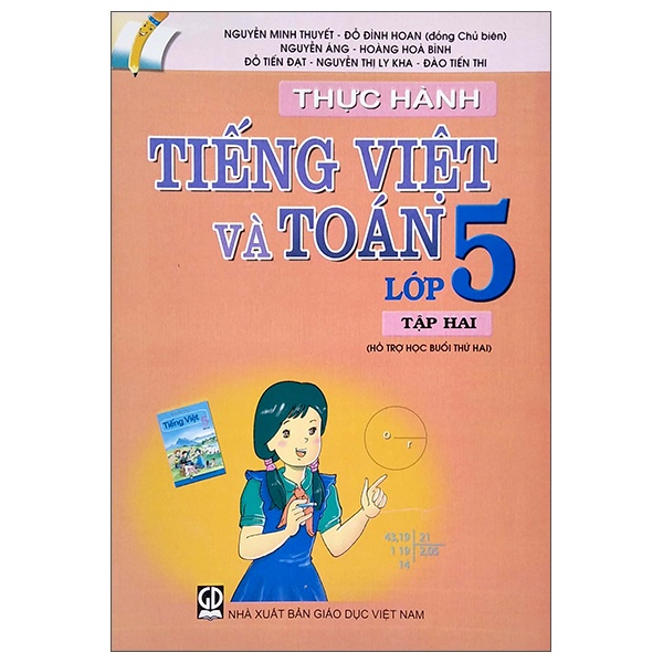 Sách Thực Hành Tiếng Việt Và Toán Lớp 5 - Tập 2 (2022)