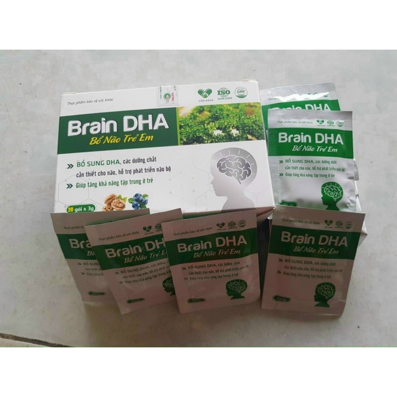 Brain DHA Bổ Não Trẻ Em - Mất tập trung - Tiếp thu chậm - Học trước quên sau