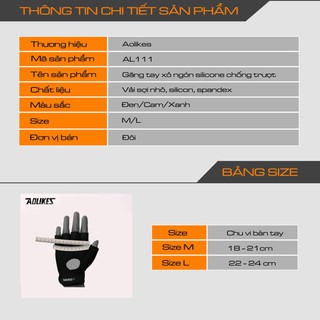 BỘ ĐÔI GĂNG TAY XỎ NGÓN AOLIKES 111