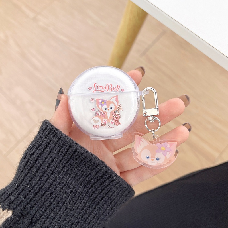 Vỏ Bảo Vệ Hộp Sạc Tai Nghe Disney D10 P1 J6 Q33 TWS F9 T2 Bằng TPU Mềm Trong Suốt Kèm Móc Khóa vỏ ốp tai nghe Disney case tai nghe disney f9