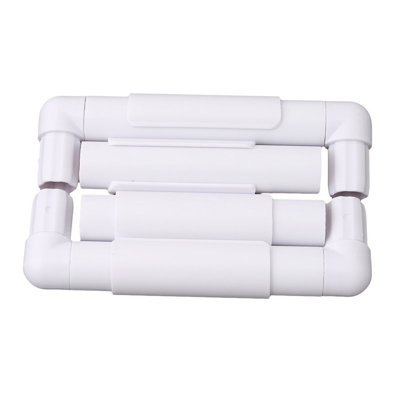 Khung Thêu Tay Cầm Nhựa Hình Vuông Diy