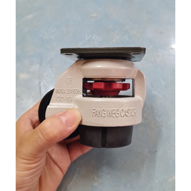 Bộ 4 cái bánh xe điều chỉnh độ cao thấp 60F, phi 50x20mm