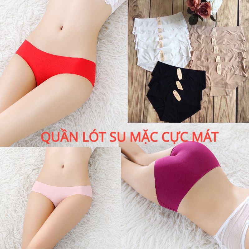 [Mã SKAMCLU7 giảm 10% tối đa 50K đơn 0Đ] Quần Lót Đúc Su [QUANLOT] Quần Lót Nữ Không Đường May - 5032-33
