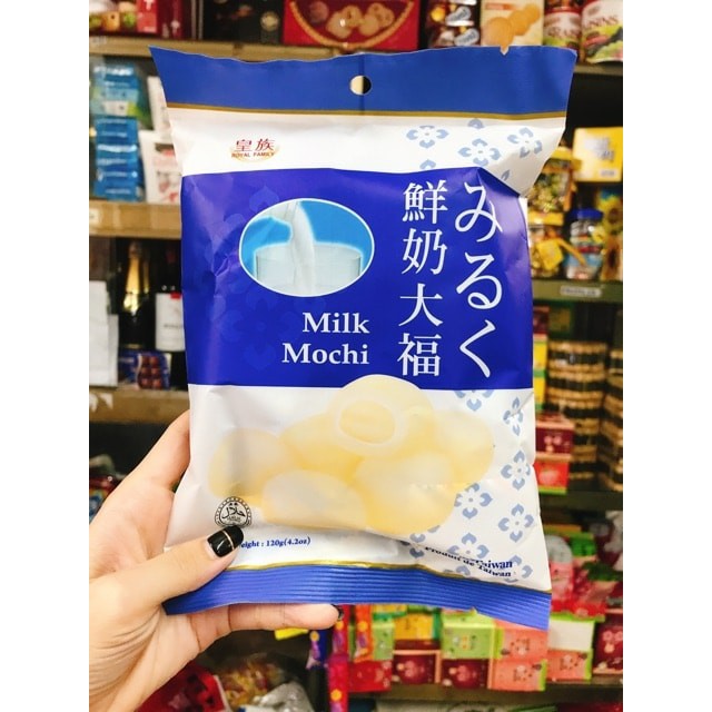 BÁNH MOCHI ĐÀI LOAN ROYAL FAMILY 120G 5 VỊ