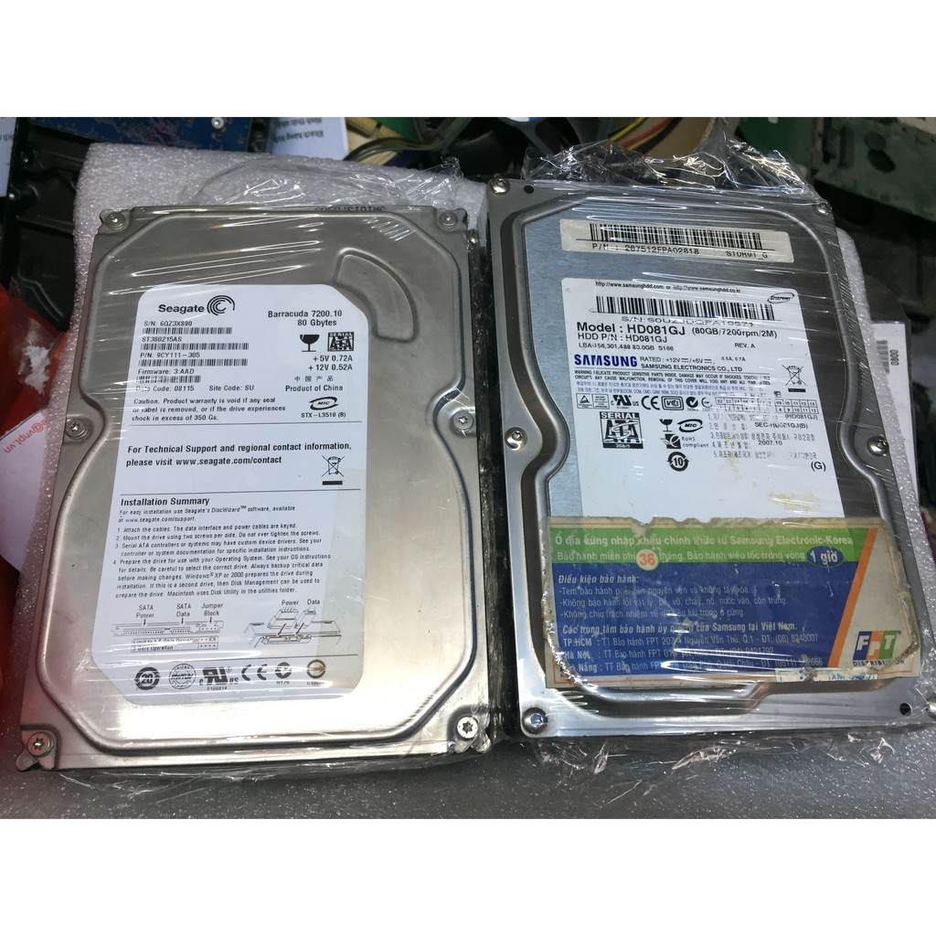 Ổ Cứng HDD Máy tính PC chuẩn SATA 80Gb 21 | BigBuy360 - bigbuy360.vn