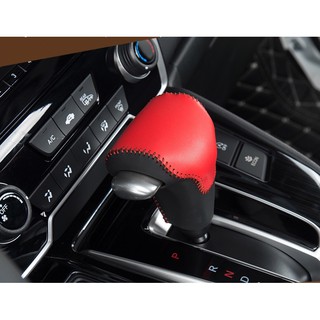 Bao da bọc cần số Honda CRV tất cả các đời bằng da bò thật khâu thủ công tỉ mỉ mẫu thiết kế mới nhất