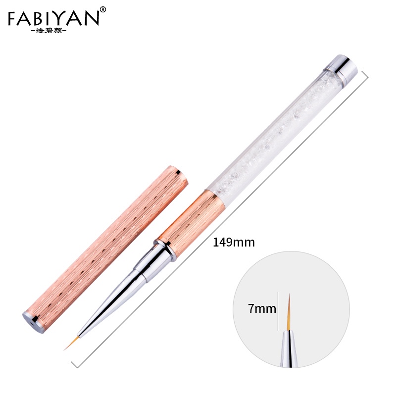 Cọ nét cán đá vẽ móng cao cấp chuyên nghiệp fabiyan