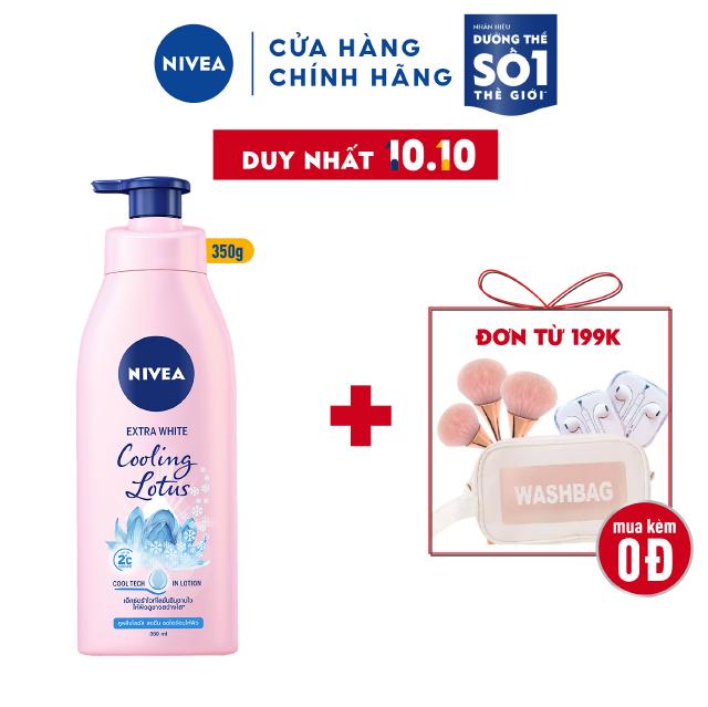 Sữa dưỡng thể dưỡng trắng dịu mát Lotus 350ml