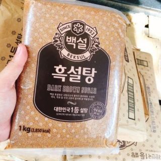 ĐƯỜNG ĐEN HÀN QUỐC 1kg -date 2025
