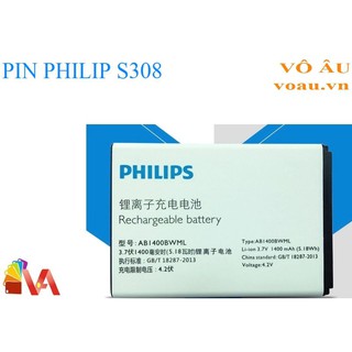 PIN PHILIP S308 [PIN MỚI XỊN]