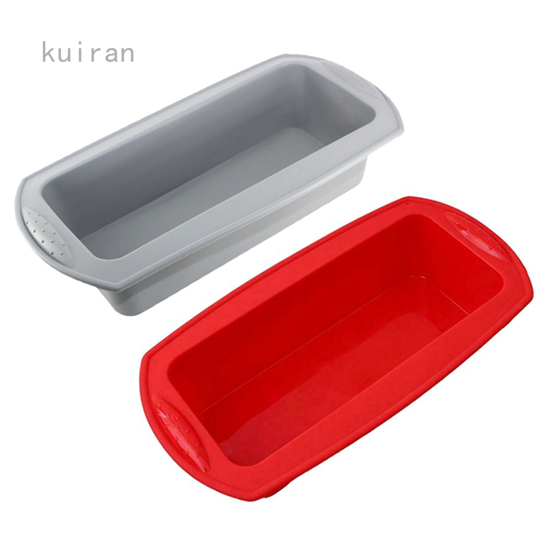 Khuôn Nướng Bánh Mì Hình Chữ Nhật Bằng Silicone Chống Dính