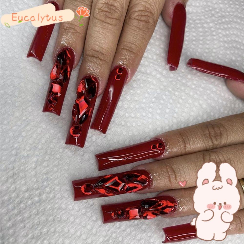 Set 24 Món Đồ Dùng|Bộ Móng Tay Giả Che Phủ Toàn Diện Kiểu Pháp