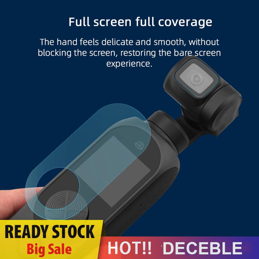 Deceble Tempered Glass Scratch-proof Lens Screen Protective Film for FIMI PALM 2