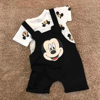 Bộ yếm mickey cho bé trai