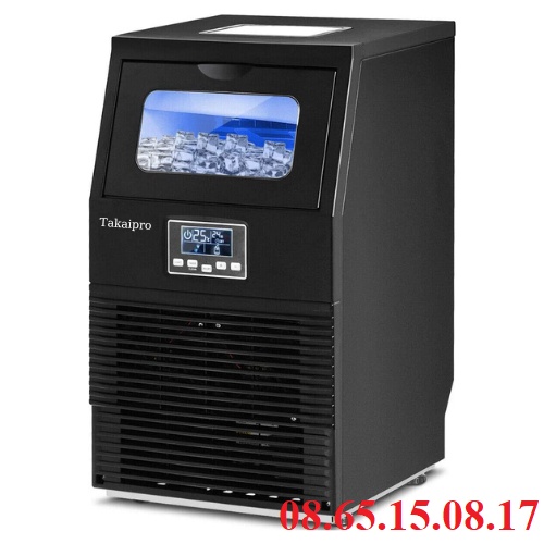 Máy làm đá viên TAKAIPRO   HZB-40 công suất 40Kg/ngày- tặng kèm lõi lọc nước-Phiên bản tiếng anh- BH 1 năm