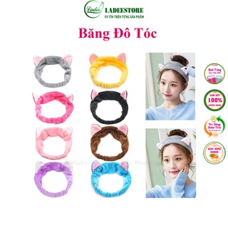 Băng đô, Cài tóc giúp tóc gọn gàng khi rửa mặt, tẩy trang, trang điểm