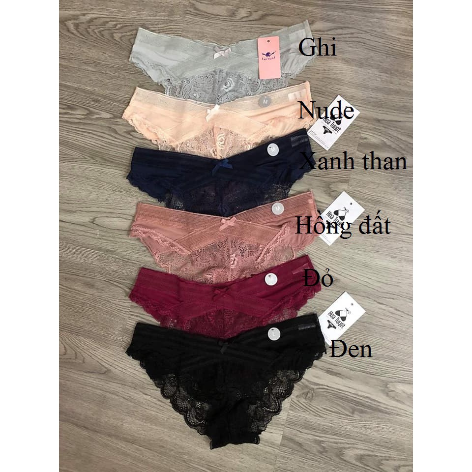 Quần ren cạp chéo mẫu HOT TREND luôn luôn CHÁY HÀNG - Hàng cao cấp, ren mềm mịn | BigBuy360 - bigbuy360.vn