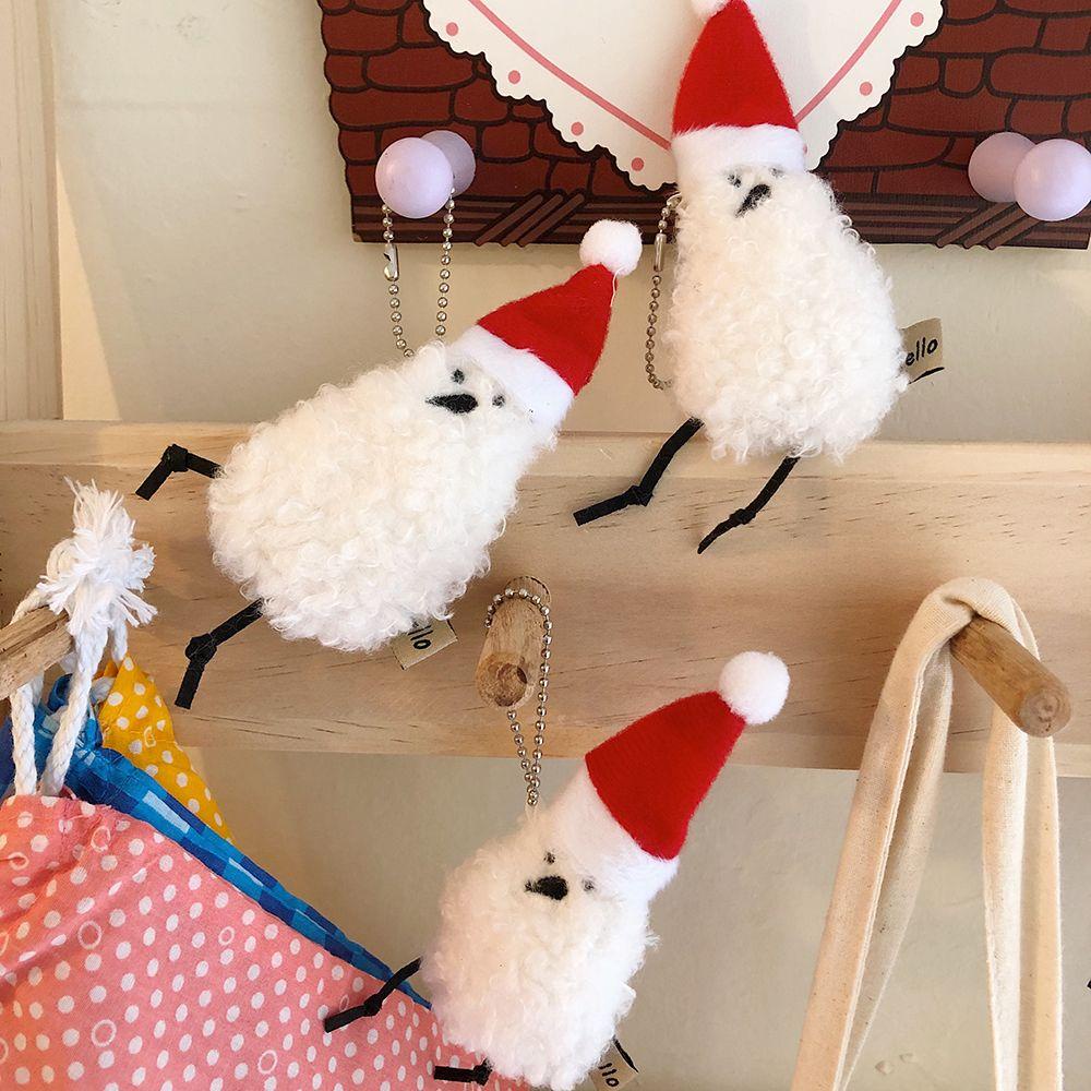 Móc Khóa Hình Búp Bê Nhồi Bông Dễ Thương Charms