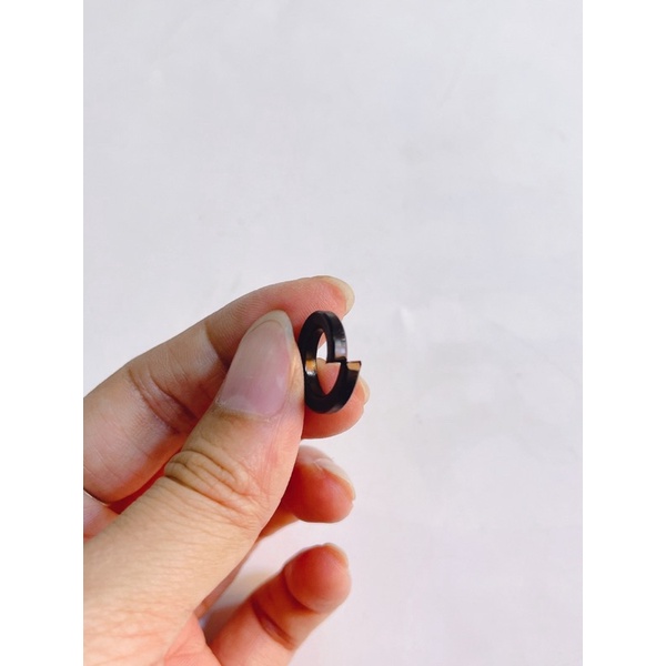 Lông đền vênh màu đen, vòng đệm vênh khoá ốc size 5li -> 10li