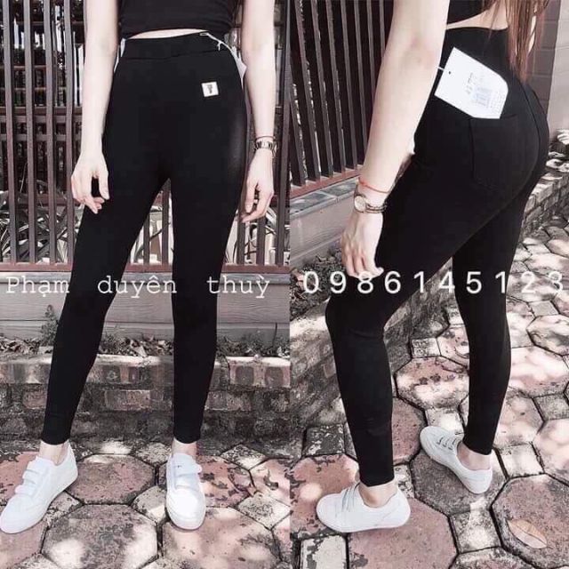 Quần legging mèo co giãn