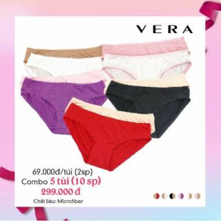 [Chính hãng] Combo 10 quần lót thun lạnh VERA