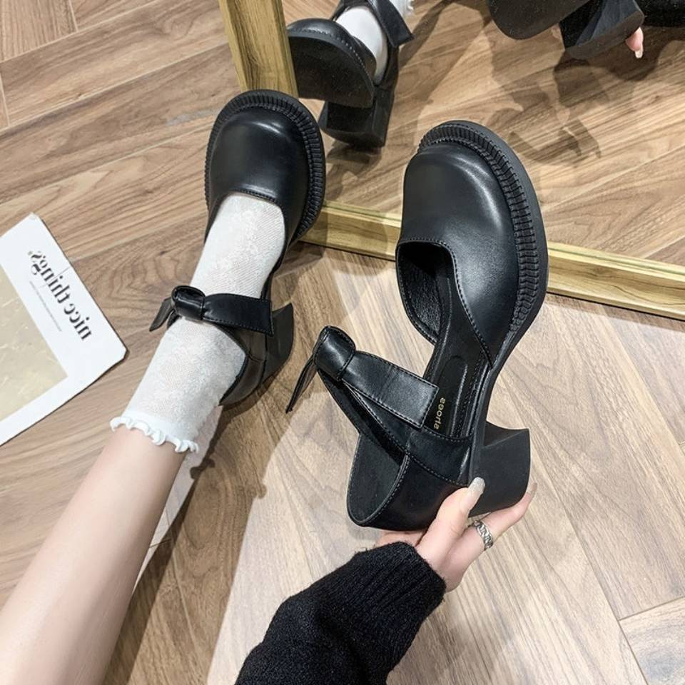 Giày cao gót Mary Jane Giày Cao Gót Thiết Kế Mới Cao Cấp Thời Trang Dành Cho Mùa Xuân Hè