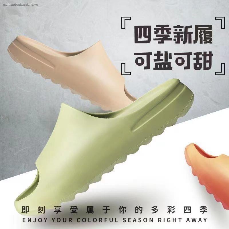 Dép quai ngang đế dày thời trang mùa hè thoáng khí cho nam và nữ