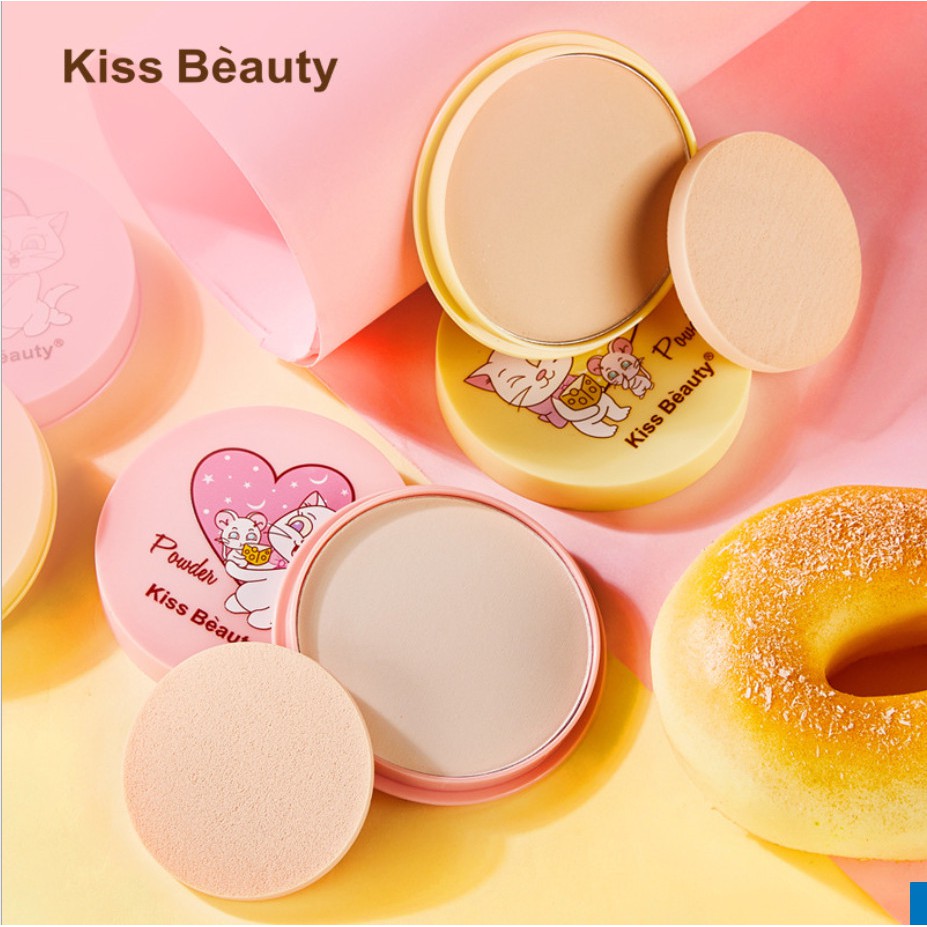 Phấn Nền MÈO PHÔ MAI 81440 Kiss Beauty Nội Địa Chính Hãng