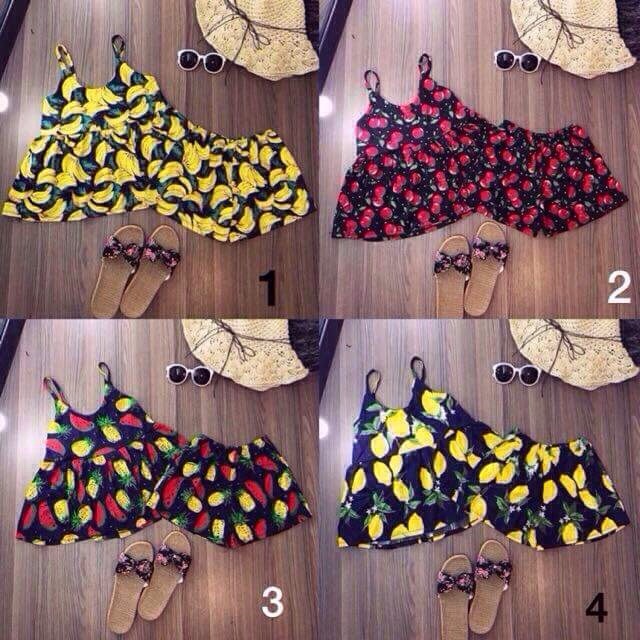 Set bộ hoa quả
