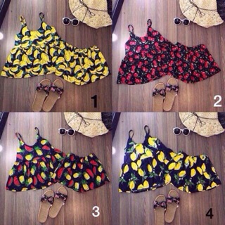 Set bộ hoa quả