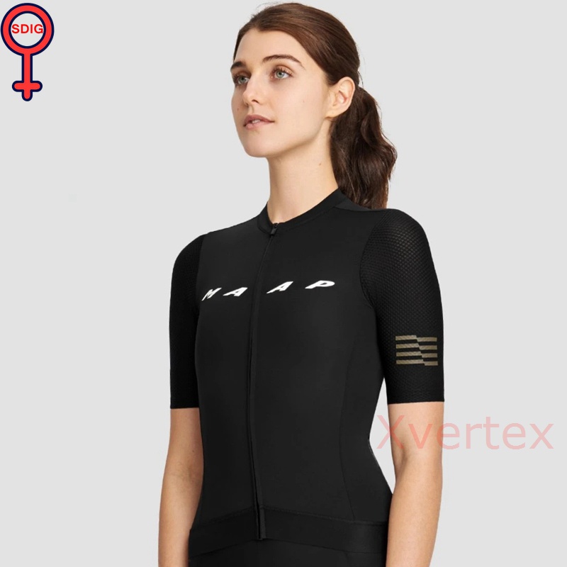 Áo Đua Xe Đạp Mau Khô Thoáng Khí Tay Ngắn Thời Trang