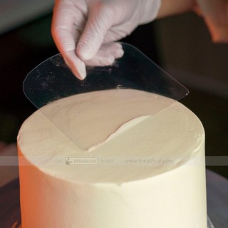 5 Miếng Nhựa Gạt Bánh Kem Breadleaf 13 x 10 cm