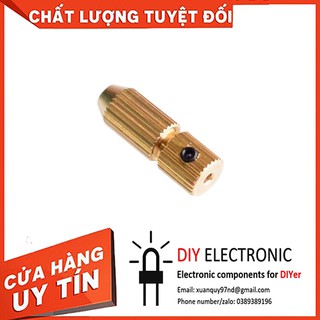 Đầu Kẹp Mũi Khoan Mini Trục 2.3 - Kẹp Mũi Từ 0.7- 1.4mm dùng để chế máy khoan mini