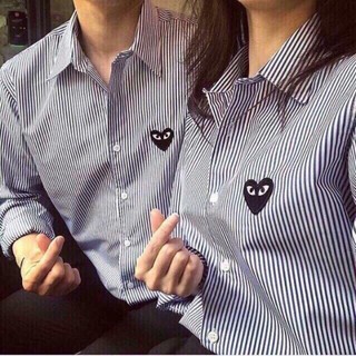 ÁO SƠ MI TRÁI TIM NAM NỮ