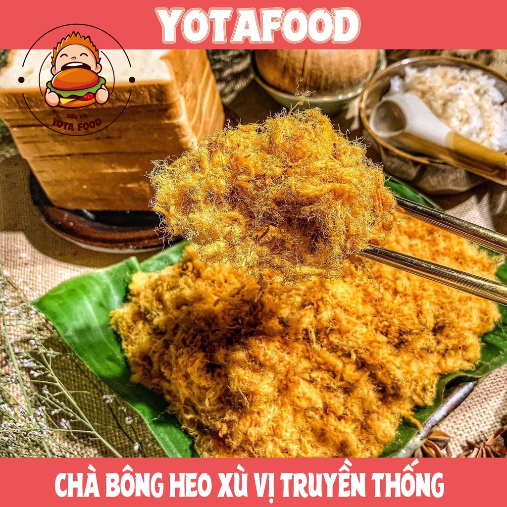 Chà bông heo xù Yotafood hương vị truyền thống ( Thơm ngon – đậm vị ) | Yotafood