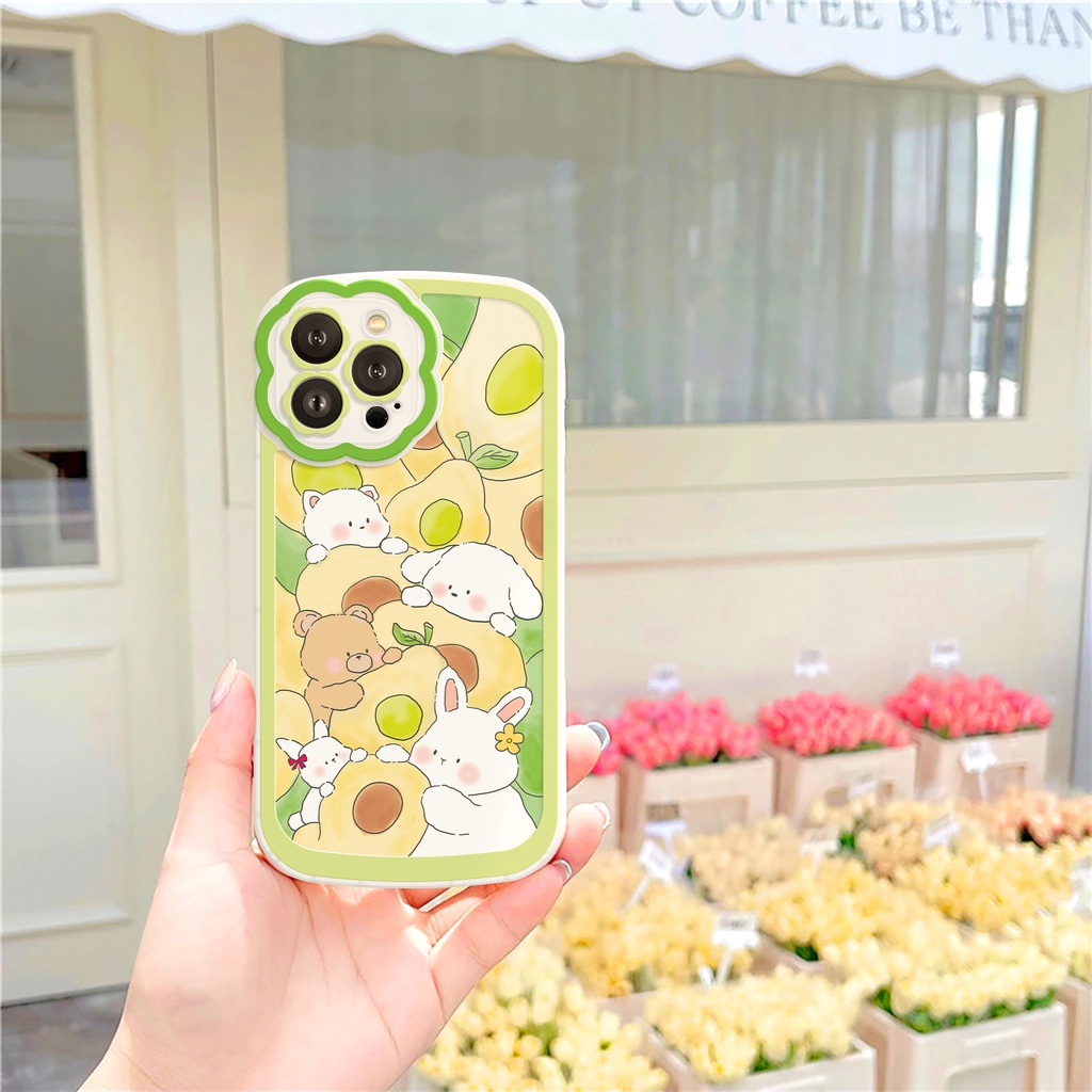 Ốp lưng iphone camera hoa fruit rabbit 6/6plus/6s/6splus/7/7plus/8/8plus/x/xs/11/12/13/14/pro/max/promax/plus/shin/case