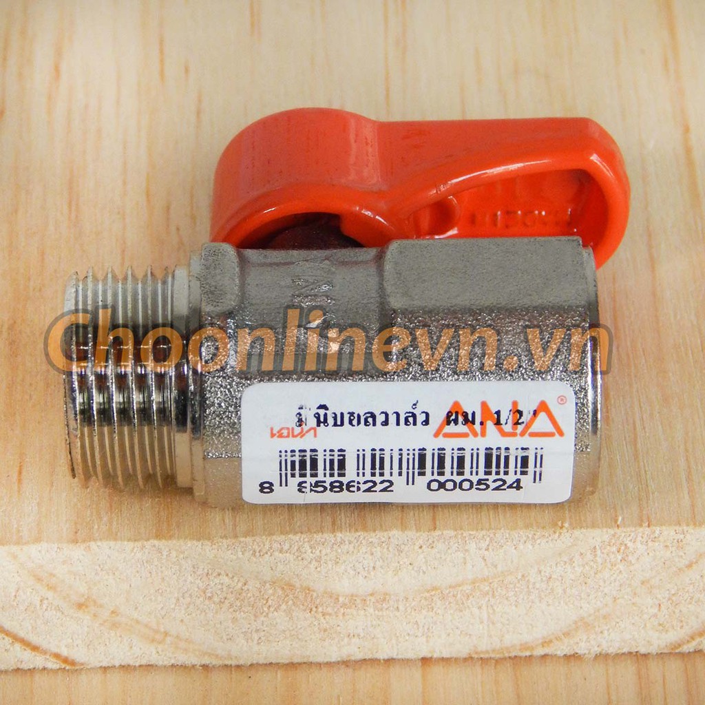 Van nước ren trong ren ngoài 21mm ANA  đến từ Thái Lan chuẩn chất lượng