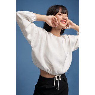 DOTTIE - Áo Kiểu Nhún Eo Nữ T0026