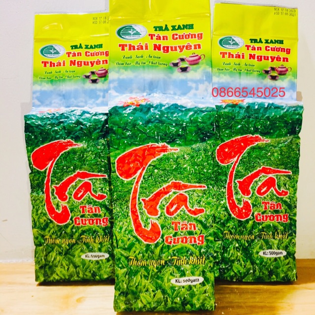 500g Trà xanh Tân Cương Thái Nguyên hảo hạng