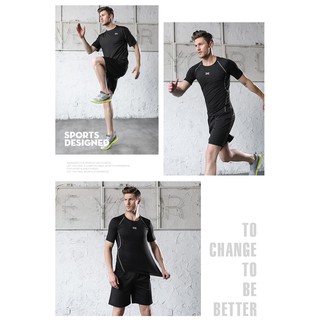 Set quần áo thể thao nam 💖 𝑭𝑹𝑬𝑬𝑺𝑯𝑰𝑷 💖 Bộ đồ tập Gym thể hình cho nam co giãn PRO Combat