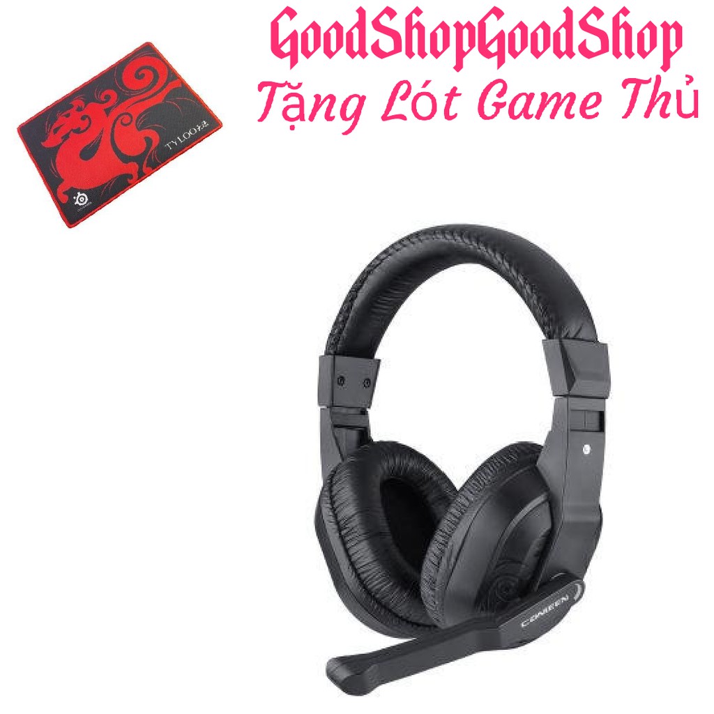 Tai nghe game thủ chụp tai có mic thoại 770 dùng tốt cho cả điện thoại và máy tính (tặng kèm lót chuột game thủ)