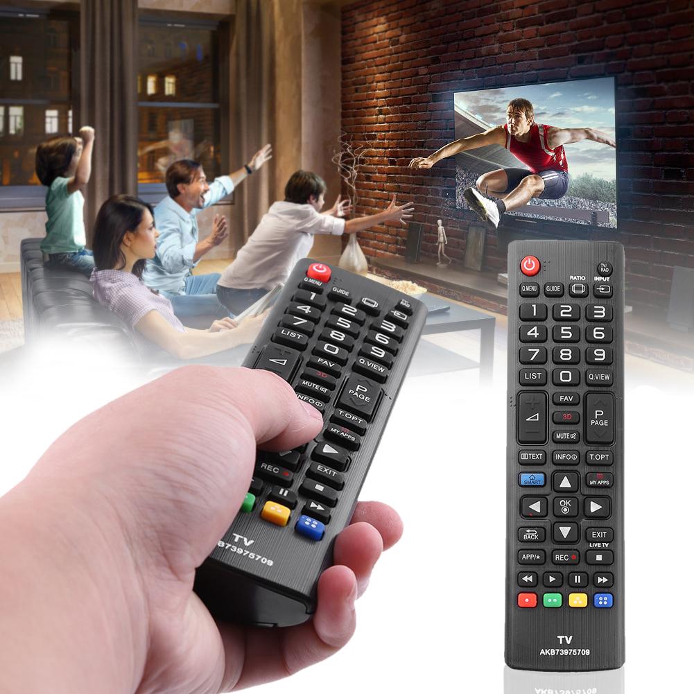 ♚Dom♚Plastic Smart LCD TV 3D Remote Control for LG AKB73975709 AKB73715601