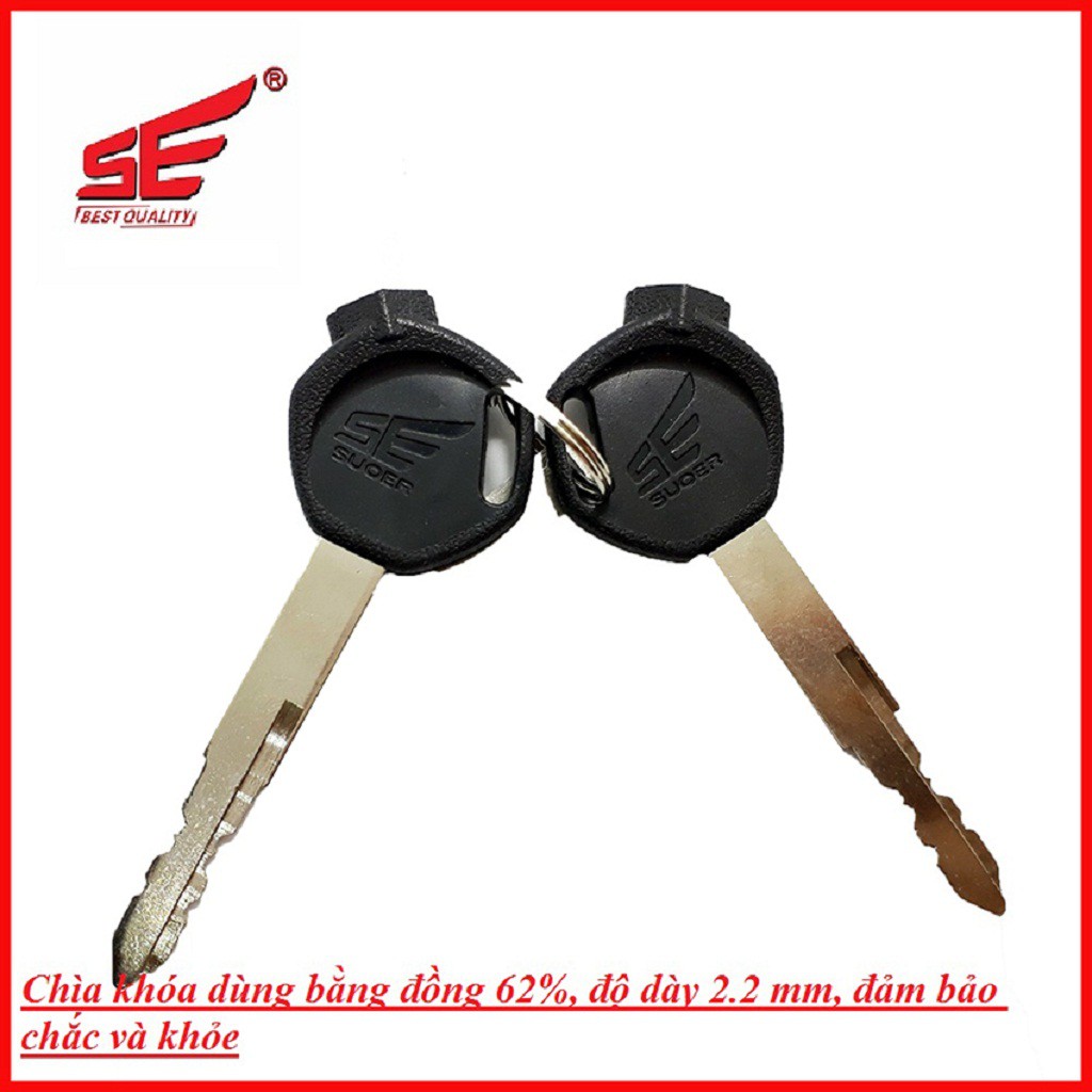 Ổ Khóa 2 Cạnh Chất Lượng Cao ❤️𝑭𝑹𝑬𝑬𝑺𝑯𝑰𝑷❤️ Ổ Khóa Wave Blade 110cc Năm 2016 Khóa Rin Bảo Hành 6 Tháng