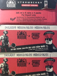 Lốc 6 lon WARRIOR