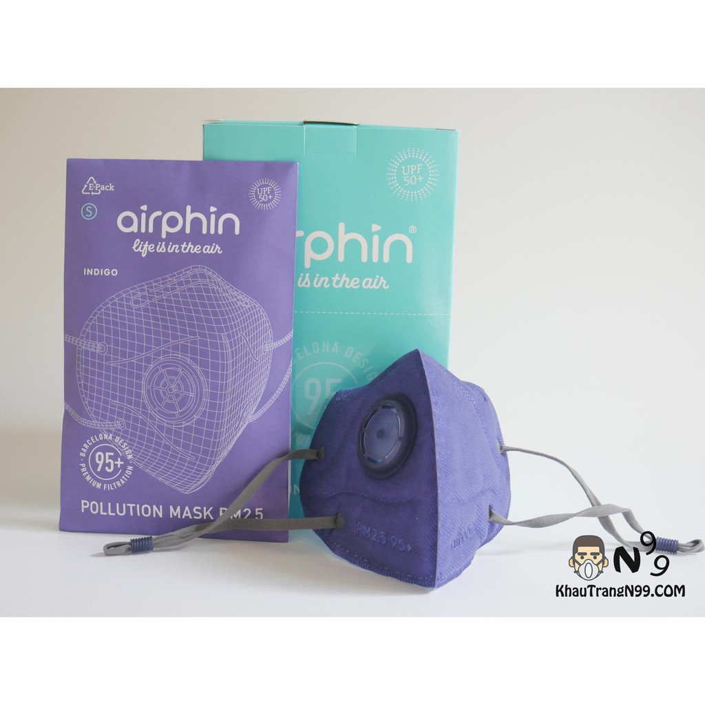 Khẩu trang Airphin- Pollution Fighter | BigBuy360 - bigbuy360.vn