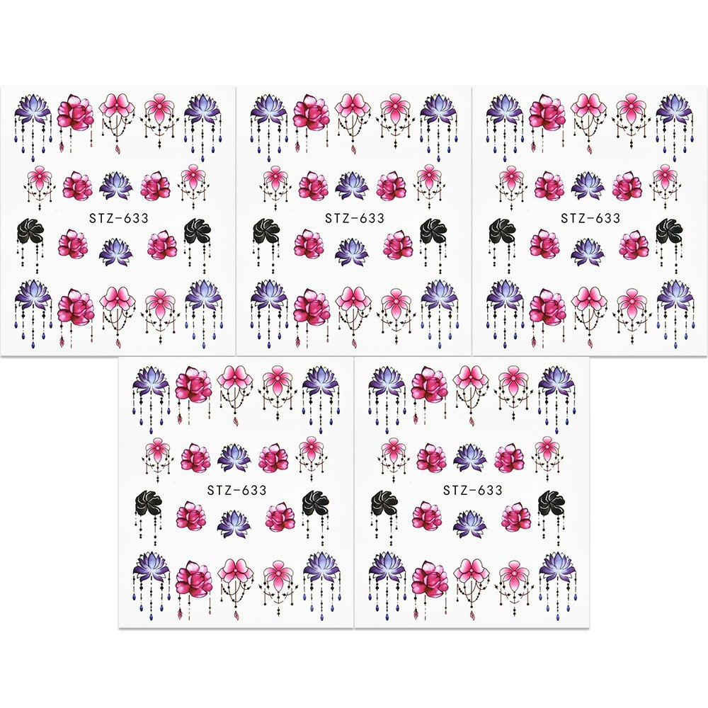 Miếng dán chuyển nước xinh xắn cho trang trí móng