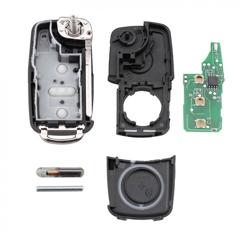 Vỏ Chìa Khóa Điều Khiển Từ Xa 434MHz Cho VolksWagen / Beetle / Caddy